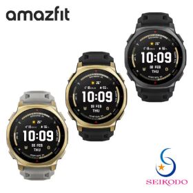 [2,000円OFFクーポン有！26日01時59分まで] Amazfit T-Rex 3 Pro 44mm アマズフィット ティーレックス3 プロ スマートウォッチ 登山 アウトドア ヤマレコ ヤマップ 10気圧 防水 アウトドア ランニング 水泳 登山 GPS コンパス スポーツウォッチ 着信通知 歩数計