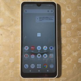 AQUOS wish3 SH-53D Android15 ホワイト【カメラ難有】