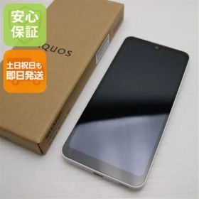 新品同様 AQUOS wish3 SH-M25 ホワイト SIMフリー スマホ SHARP 即日発送 土日祝発送OK 07000