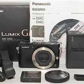 723★新品級・ショット数3361回★パナソニック ミラーレス一眼カメラ GM5 ボディ ブラック DMC-GM5-K