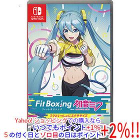 【中古】Fit Boxing feat. 初音ミク - ミクといっしょにエクササイズ - Nintendo Switch
