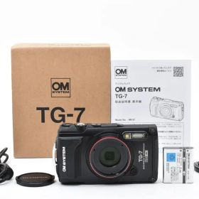 OM SYSTEM Tough TG-7 ブラック 0440