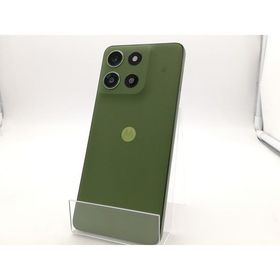 【中古】MOTOROLA mineo 【SIMフリー】 moto g66j 5G 8GB 128GB ディルグリーン【柏】保証期間１ヶ月【ランクA】