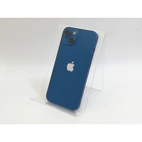 【中古】Apple au 【SIMフリー】 iPhone 13 512GB ブルー MLNT3J/A【大宮東口】保証期間1週間【ランクC】