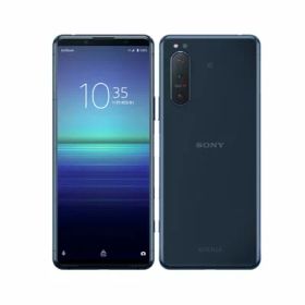 【SIMロック解除済】【ネットワーク利用制限▲】Softbank Xperia5 II A002SO Blue SONY 当社3ヶ月間保証 中古 イオシス