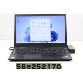ノートパソコン Lenovo ThinkPad E580 Core i5 8250U 1.6GHz/8GB/256GB(SSD)/15.6W/FHD(1920x1080)/Win11