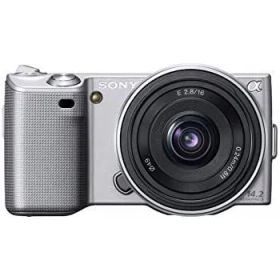 【中古】ソニー SONY デジタル一眼α NEX-5 薄型広角レンズキット シルバー NEX-5A/S