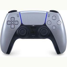 【新品】PS5 DualSense ワイヤレスコントローラー (スターリングシルバー)[CFI-ZCT1J08]【OUTLET/返品交換不可】