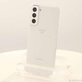 〔中古〕SAMSUNG(サムスン) Galaxy S21 5G 256GB ファントムホワイト SC-51B docomoロック解除SIMフリー〔276-ud〕