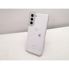 【中古】SAMSUNG docomo 【SIMロック解除済み】 Galaxy S21 5G ファントムホワイト 8GB 256GB SC-51B【仙台駅東口】保証期間１ヶ月【ランクB】