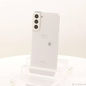 〔中古〕SAMSUNG(サムスン) Galaxy S21 5G 256GB ファントムホワイト SC-51B docomoロック解除SIMフリー〔196-ud〕