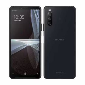 【整備済み品】 SONY ソニー Xperia 10 III ブラック SIMフリー スマートフォン SIMロック無し 6GB/128GB 6インチ 有機ELディスプレイ 180日保証