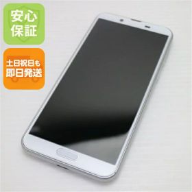 【中古】 美品 SH-M08 AQUOS sense2 ホワイトシルバー スマホ 本体 白ロム 中古 土日祝発送OK