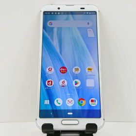 AQUOS sense3 SH-02M ドコモ シルバーホワイト 送料無料 本体 c17485 【中古】