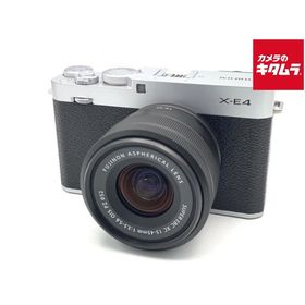【中古】 【並品】 フジフイルム X-E4 XC15-45mmレンズキット シルバー