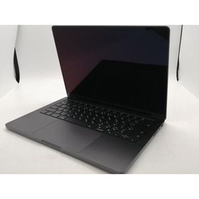 【中古】Apple MacBook Pro 14インチ M4 Pro(CPU:12C/GPU:16C) 24GB/512GB スペースブラック MX2H3J/A(14インチ,M4,2024)【秋葉2号】保証期間１ヶ月【ランクA】