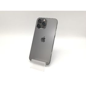 【中古】Apple au 【SIMフリー】 iPhone 13 Pro Max 512GB グラファイト MLJQ3J/A【福岡天神】保証期間１ヶ月【ランクC】