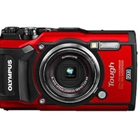 【中古】OLYMPUS デジタルカメラ Tough TG-5 レッド 1200万画素CMOS F2.0 15m 防水 100kgf耐荷重 GPS+電子コンパス&内蔵Wi-Fi TG-5 RED