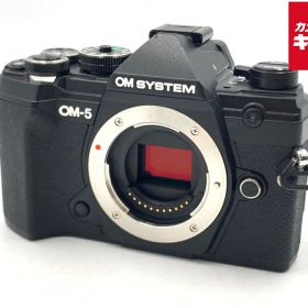 【中古】 【良品】 OM SYSTEM OM-5 ボディ ブラック 【ミラーレス一眼】 【6ヶ月保証】