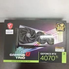 中古 MSI GeForce RTX 4070 Ti GAMING X TRIO 12G（RTX4070Ti 12GB） 3480038803 状態： Bランク