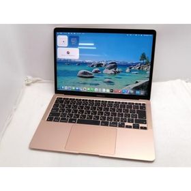 【中古】Apple MacBook Air 13インチ M1(CPU:8C/GPU:7C) 8GB/256GB ゴールド MGND3J/A (M1・2020)【仙台イービーンズ】保証期間１ヶ月【ランクB】