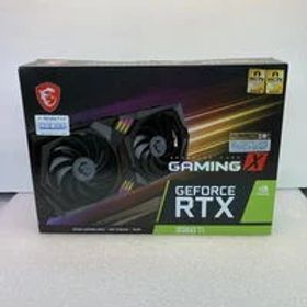 中古 MSI GeForce RTX 3060 Ti GAMING X 8G LHR (RTX3060Ti 8GB) 3180006570 状態： Bランク