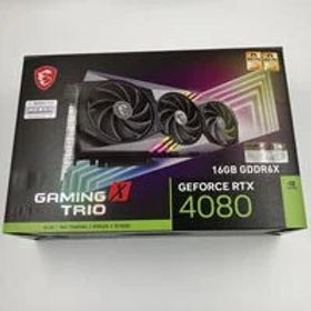 中古 MSI GeForce RTX 4080 16GB GAMING X TRIO (RTX4080 16GB) 153295 状態： Bランク