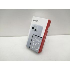 【未使用】SHARP 国内版 【SIMフリー】 AQUOS sense10 6GB 128GB ペールミント SH-M33【仙台イービーンズ】保証期間３ヶ月