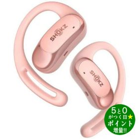 ◆最大3000円CP＋P3倍！！3/20◆ショックス イヤホン ワイヤレス Bluetooth 完全ワイヤレスイヤホン OPENFIT AIR SKZ-EP-000027 ピンク SHOKZ【転送不可】
