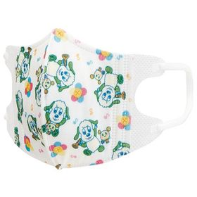 在庫処分品 いないいないばあっ! ワンワンとうーたん 子供用 不織布 立体マスク Sサイズ 7枚入り MSKB1N 4973307627231