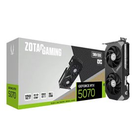 ZOTAC RTX5070TWOC12G/ZT-B50700H-10P ブラック GAMING GeForce RTX 5070 Twin Edge OC 12GB GDDR7 [グラフィックボード] 【KK9N0D18P】