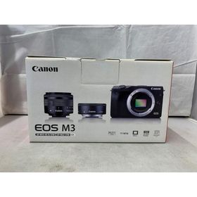 キヤノン Canon ミラーレスカメラ EOS M3 ダブルレンズキット