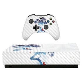 MightySkins Carbon Fiber Skin for Microsoft Xbox One S All-Digital Edition - Last Apple Tree | ProtectiveTextured Carbon Fiber Finish | Easy to Apply,