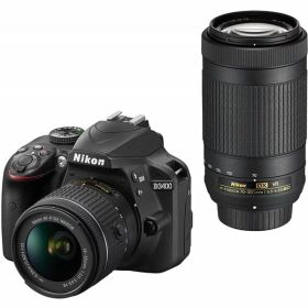 【中古】ニコン Nikon D3400 ダブルズームキット ブラック ブラック カメラ 中古 人気 おすすめ 高画質
