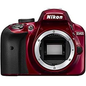 【中古】「非常に良い」Nikon デジタル一眼レフカメラ D3400 ボディー レッド D3400RD