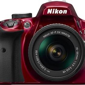 【中古-非常に良い】Nikon デジタル一眼レフカメラ D3400 AF-P 18-55 VR レンズキット レッド D3400LKRD