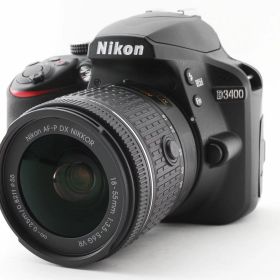 【中古】Nikon ニコン D3400 AF-P18-55VR レンズキット ブラック
