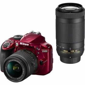 【中古】ニコン Nikon D3400 ダブルズームキット レッド D3400WZRD当店保証30日間 人気モデル 高画質 売れ筋