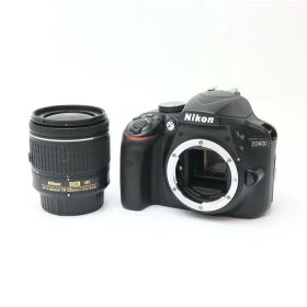 【中古】 《並品》 Nikon D3400 18-55VR レンズキット ブラック [ デジタルカメラ ]