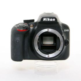 【中古】 (ニコン) Nikon ニコン D3400 ボデイ ブラツク【中古カメラ デジタル一眼】 ランク：B