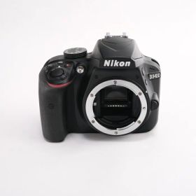 【中古】 (ニコン) Nikon D3400 ボディ ブラック【中古カメラ デジタル一眼】 ランク：B