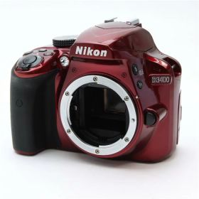 【中古】 《並品》 Nikon D3400 ボディ レッド [ デジタルカメラ ]