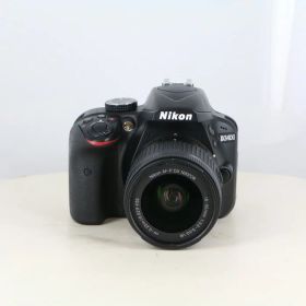 【中古】 (ニコン) Nikon D3400+18-55VR レンズキツト ブラツク【中古カメラ デジタル一眼】 ランク：B