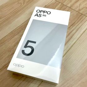 【未開封シュリンクつき】 OPPO A5 5G ホワイト 4GB 128GB