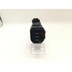 【中古】Apple Apple Watch Ultra2 49mm Cellular ブラックチタニウムケース/ブラックトレイルループ (M/L) MX4V3J/A【秋葉4号】保証期間１ヶ月【ランクB】