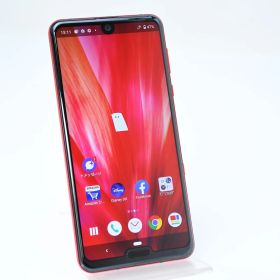 【カメラジャンク】 SIMフリー docomo AQUOS R3 SH-04L ラグジュアリーレッド