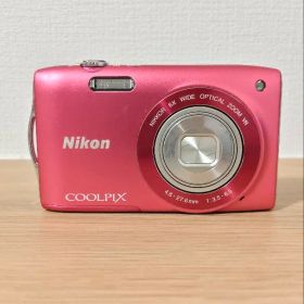 【動作確認済】Nikon COOLPIX S3300 ピンク