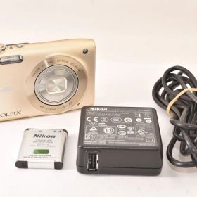 ★極上品★ Nikon ニコン COOLPIX S3300 スイートゴールド コンパクトデジタルカメラ 2603025