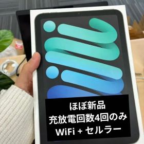 ほぼ新品 IPad mini 第7世代 128GB Wi-Fi+Cellular