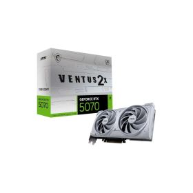MSI GeForce RTX 5070 12G VENTUS 2X OC WHITE グラフィックスボード VD9070
